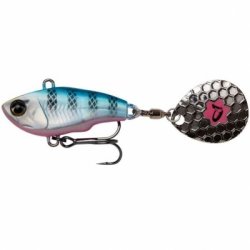 Тейл-спиннер SAVAGE GEAR Fat Tail Spin 6,5см 16гр. цв.blue silver pink(Китай)