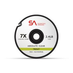 Поводковый материал SCIENTIFIC ANGLERS Absolute Trout 30м 6x(Япония)