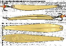 Блесна зим. ECOPRO Vandal 75мм цв.G(Россия)