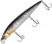 Воблер JACKALL Rerange 110 SP цв.hl silver&black(Япония)