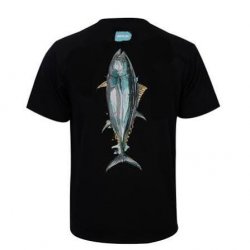 Футболка BKK Short Sleeve Casual Shirt Tuna цв.Black р-р XL(Китай)