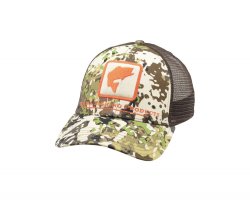 Кепка SIMMS Bass Icon Trucker цв.river camo(США)