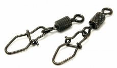 Вертлюг с застежкой HITFISH X-Patten rolling swivel with v-snap snap №7 7шт.(Япония)