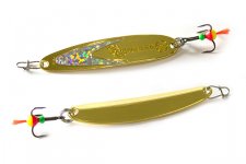 Блесна зим. ECOPRO Судачья silver flex 70мм цв.GSF(Россия)