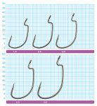 Крючки офсетные OWNER B-80 11680 №4/0 4шт.(Япония)