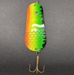 Блесна кол. ABU GARCIA Shtorling Assortiment 70 22гр. цв.fire tiger(Китай)