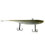 Зимний слаг JIG IT Whale Tail 130мм 22гр. цв.F12 Smoky shiner(Китай)