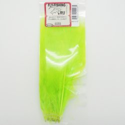 Перья марабу WAPSI Select цв.fluo chartreuse(США)
