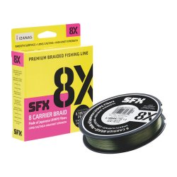 Шнур SUFIX SFX 8X цв.lo vis green 135м 0,128мм(Тайвань)