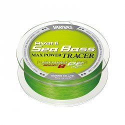 Шнур VARIVAS Sea Bass Max Power Tracer X8 150м р-р 1,0, 0,165мм(Япония)