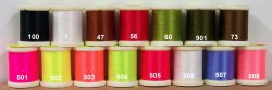 Шелк DANVILLE'S Nylon Stretch цв.tobacco brown 47(Канада)