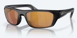 Очки поляризац.COSTA DEL MAR White Tip Pro matte black/gold mirror 580 стекло(США)