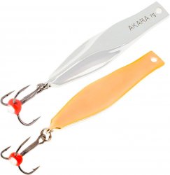 Блесна зим. AKARA Tournament Ice Stik 60мм 8гр. цв.Sil/Cu(Россия)