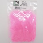 Перья марабу HARELINE Wooly Bugger цв.fluo hot pink(США)