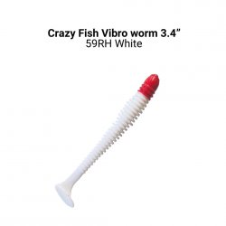 Виброхвост CF Vibro Worm Float 3,4'' 8,5см цв.59RH кальмар 5шт.(Китай)