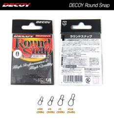 Застежка DECOY Round Snap SN-1 №000 13шт.(Япония)