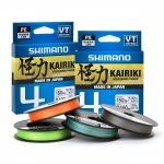 Шнур SHIMANO Kairiki 4 PE цв.mantis green 150м 0,19мм(Япония)