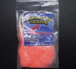 Даббинг HEDRON Flashabou цв.fluo orange FD67(США)