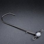 Джиг-головка крючок Barbarian с доп.петлей и фиксатором МБНФ №10/0 12гр. 3шт.(Россия, Тула)