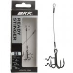 Стингер BKK Assist Spear Stinger 7X7 Wire Zander-7см, 7кг, 0,36мм №6 2шт.A-EU-1425(Тайвань)