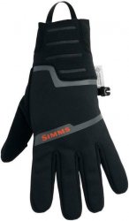 Перчатки SIMMS Windstopper Flex Glove цв.black р-р L(Камбоджа)