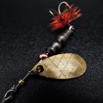 Блесна вращ. ШМАКОВКА Чебак 1,3гр. цв.чернь лат./латунь(Россия)