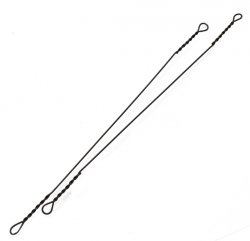 Поводок-удлинитель для стингера ТУЛА титан ПУТ д.0,45 6см 18кг 2шт.(Россия)