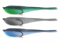 Поролоновая рыбка APS Slug DH 115мм цв.SET-1 4шт.(Россия)