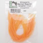 Ножки резиновые HARELINE Chicone's Barred Regular Crusher цв.orange/clear(США)