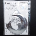 Заготовка хвоста FISHION Wiggle Tails XL цв.silver 6шт.(Италия)