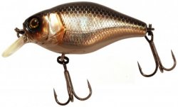 Воблер JACKALL 10CC F цв.hl silver&black(Япония)