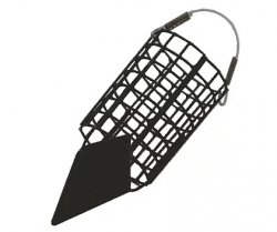 Кормушка X-FEEDER Me Bullet 4K Middle Grid 60гр., 35мл цв.matt black(Россия)