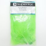 Перья марабу SUPER FLY Strung цв.chartreuse(Канада)