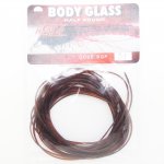 Материал для тела HENDS Body Glass Half Round 1,2мм цв.khaki brown BGP-31(Чехия)