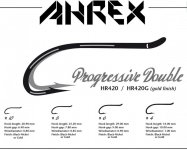 Двойник AHREX HR420 Progressive №4 5шт.(Норвегия)