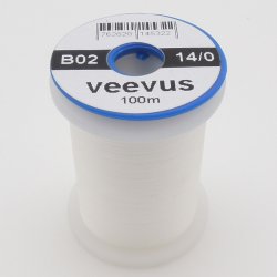 Нить монтажная VEEVUS 14/0 100м цв.B02(Дания)