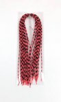 Ножки резиновые HARELINE Grizzly Barred Rubber medium цв.red neon(США)