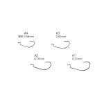 Крючки офсетные VARIVAS Hooking Master Limited Edition Light Class №3 9шт.(Япония)