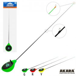 Удочка зимняя балалайка AKARA Finezza L цв.зеленый RBS-G(Россия)