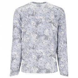 Термофутболка SIMMS SolarFlex Crew LS цв.back eddy white р-р M(Камбоджа)