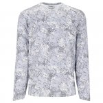 Термофутболка SIMMS SolarFlex Crew LS цв.back eddy white р-р M(Камбоджа)