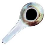 Глаза эпокс. PRO SPORTFISHER Pro 3D Tapped Eyes 10мм цв.Silver/Yellow 20шт.(Норвегия)