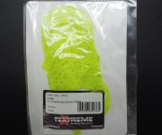 Заготовка хвоста TEXTREME Pike Tail Vinyl Large цв.01 chartreuse/green glitter 10шт.(Италия)