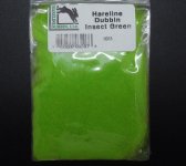 Даббинг HARELINE из меха зайца цв.insect green(США)