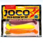 Виброхвост LUCKY JOHN Joco Shaker 4,5'' 11,43см цв.MIX2 3шт.(Китай)