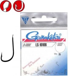 Крючки GAMAKATSU LS-1010 B №16 25шт.(Япония)