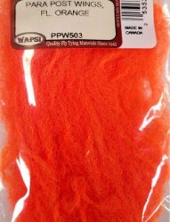 Синтетическое волокно WAPSI Para Post Wings цв.fl.orange(США)