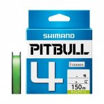 Шнур SHIMANO Pitbull 4 PE цв.lime green 150м р-р 0,8, 0,148мм(Япония)