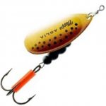 Блесна вращ. MEPPS Aglia Fluo №1 цв.коричн.форель(Франция)