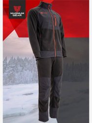 Костюм MAGNUM Polar флис цв.черный р-р 52-54 рост 170-176(Россия)
